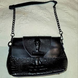 Black Leather Shoulder bag